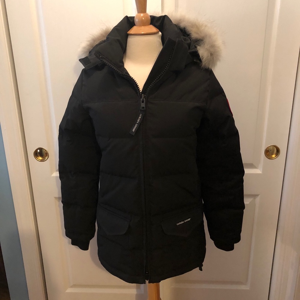 Canada Goose down jacket.